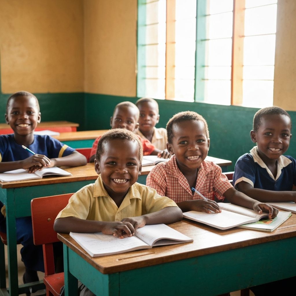 Children in school